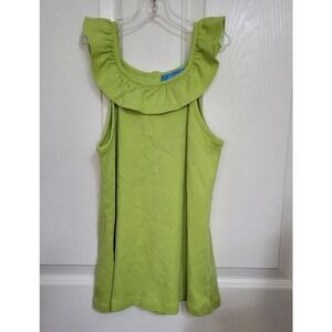 Green J. Bailey Ruffled Tee Girl's Size 8